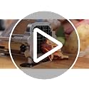 French Fry Cutter - Stainless Steel Potato Slicer with 1/4, 3/8 & 1/2 Inch Blades - Manual Vegetable Cutter with Interchangeable Blades
