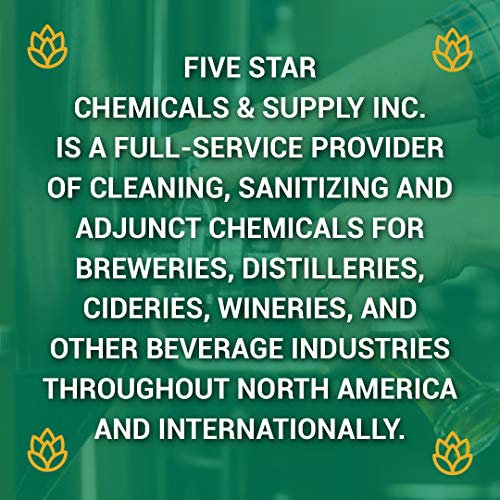 Five Star P.B.W. Alkaline Cleaner - 4 Pounds for Heavy-Duty Organic Soil Removal