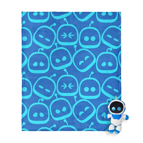 PlayStation Astro Bot Hugger Pillow & Silk Touch Throw Blanket Set — Variation of Astro