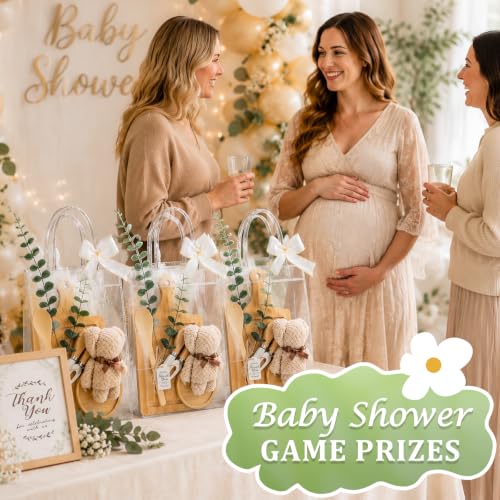 Baby Shower Gift Set with Cheese Boards, Bear Towels & Party Supplies