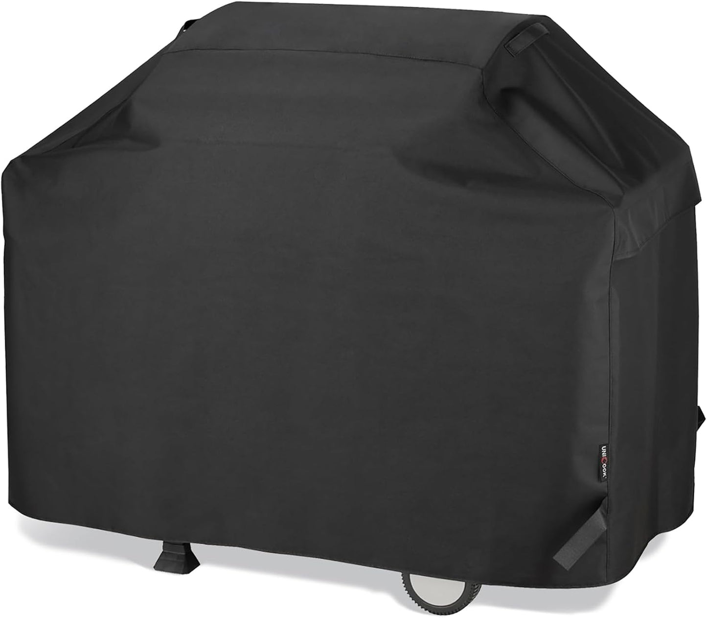 Unicook Grill Cover - 60 Inch Heavy Duty Waterproof Protector for Weber & Char-Broil BBQs