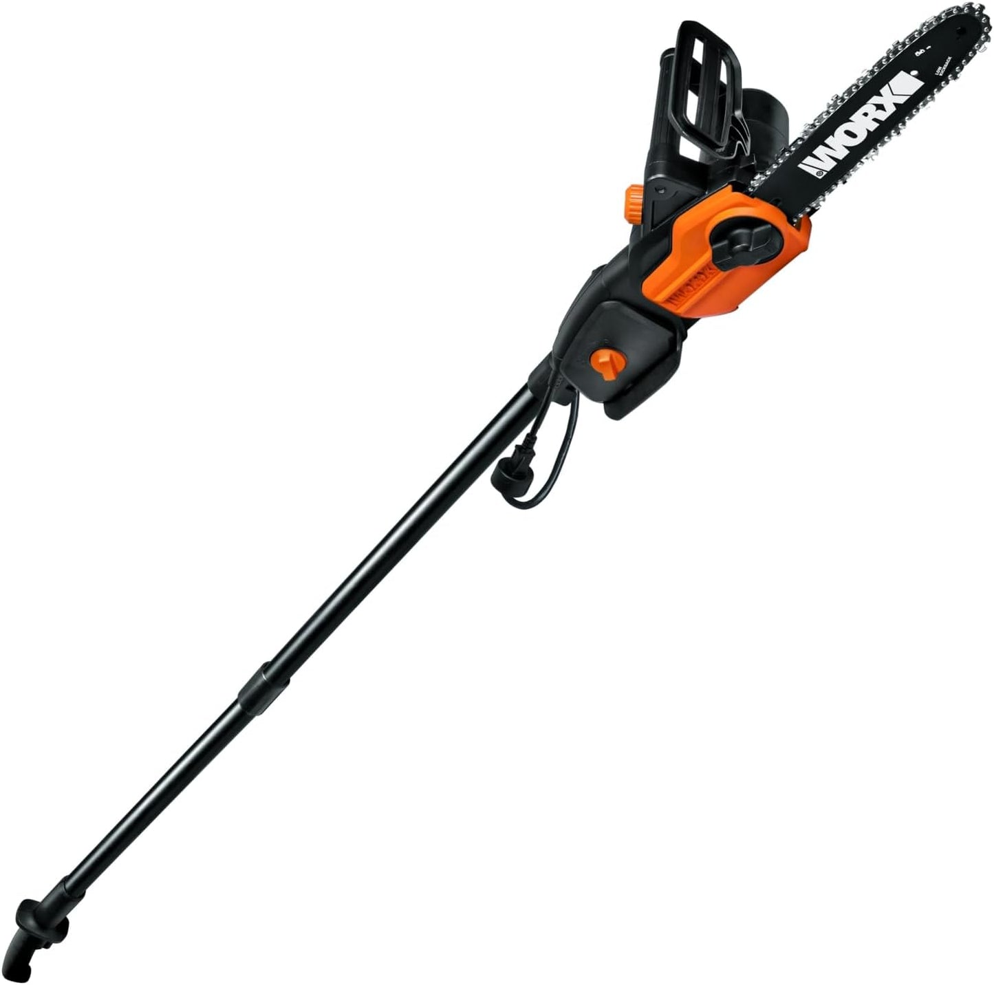 WORX Electric Pole Saw - 8 Amp, 10" Blade, Extends Up to 10 ft. for Effortless Tree Trimming