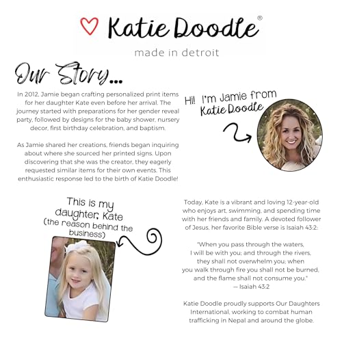 Katie Doodle Funny Inappropriate Christmas Card for Sister – 5x7 (USA Made)