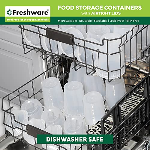 16 oz Food Storage Containers with Lids - 240 Pack, Freezer Safe, Leakproof, BPA Free, Stackable, Clear - Variation of 16 oz - 240 Sets