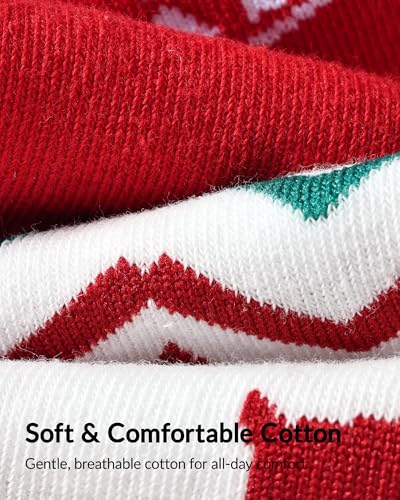 Moyel 24 Pairs Christmas Socks Advent Calendar for Men US 7-13 - Holiday Gift