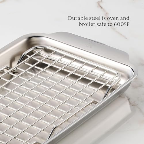 Hestan OvenBond Provisions Mini Eighth Sheet Pan & Rack Set - 6x9 inch