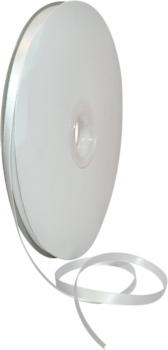 Rosy Mauve Double Face Satin Ribbon 3/8" x 100 YD - Perfect for Gift Wrapping, Crafts & Weddings