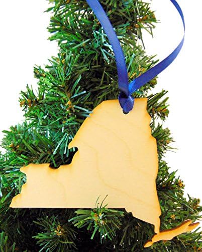 Handmade Wooden Christmas Ornament - State of Georgia - Westman Works USA