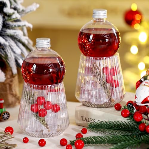 12 Set 24pcs Stemless Ribbed Champagne Glasses with Booze Balls