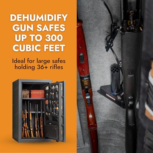 PEET SafeKeeping Dehumidifier for Gun Safes & Cabinets Up To 300 Cu Ft - SafeKeeping Variation