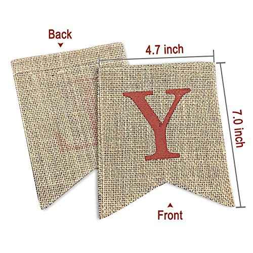 Happy Fall Yall Burlap Banner for Fireplace Thanksgiving Decor Fall Sign Mantel Autumn Rustic Maple Leaf Pumpkin Harvest Banner Autumn Hanging Decorations Wall Indoor Outdoor Office Home Back Drop