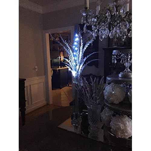 YKB 6 PCS LED Starry String Lights with 20 Mini LEDs on 3.3FT/1M Copper Wire, Fairy Lights Powered by 2xCR2032(Incl) Batteries, for Wedding Table Holiday Halloween Christmas Decorations, Cool White