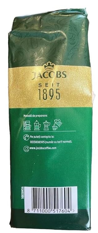 Jacobs Kronung Ground Coffee 3 Pack 52.5oz | Premium Roast, 17.6oz Each