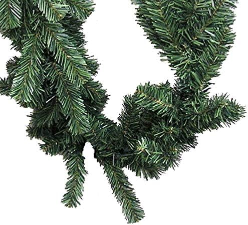 Faux Christmas Swag with Pine Cones - 32" Holiday Door Decor for Indoor/Outdoor Use