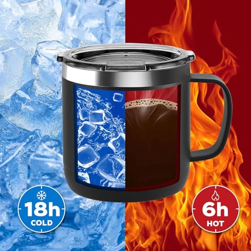 Best Grandpa Ever Stainless Steel Travel Mug - 14 Oz Dad Gift