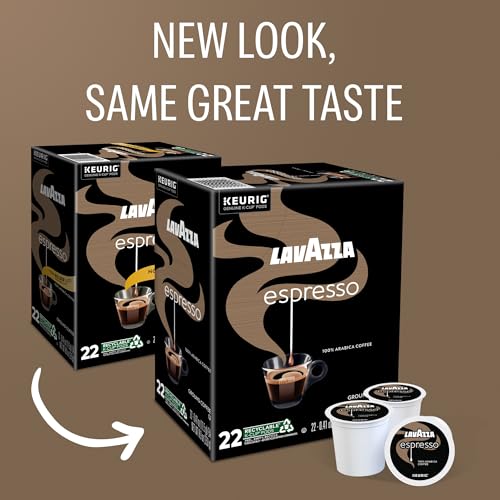 Lavazza Espresso Keurig K-Cup Pods Medium Roast 88-Count Box