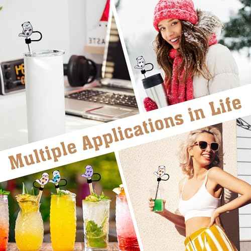 Otter Straw Topper, 10mm (0.4in) Animal Straw Covers for Stanley Cup Accessories - Otter Accessories, Decor, Stuff, Things, Gifts for Lovers, Women, Kids, Girls on Christmas, Birthday Party Decoration