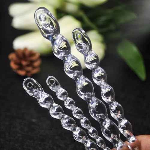 30pcs Icicle Ornaments Clear Plastic Icicle Christmas Ornaments Acrylic Clear icicles for Christmas Tree Decoration (30pcs Icicles Ornament)