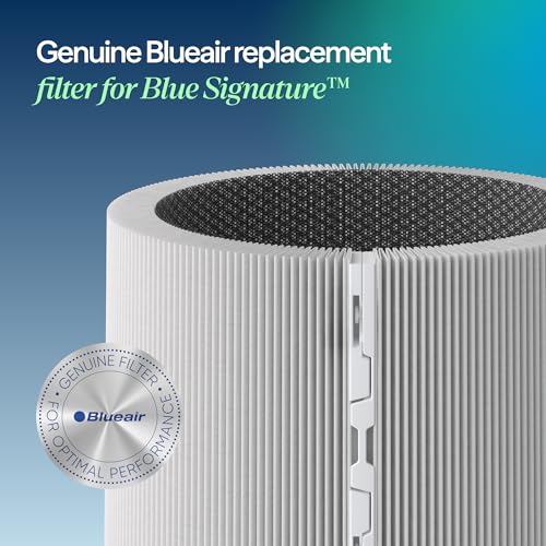 Large Replacement Air Filter for Blueair Signature Air Purifier - Removes Pollutants & Odors
