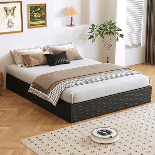 10 Inch Full Box Spring - Heavy Duty Metal Mattress Foundation with Fabric Cover, Noise-Free, Easy Assembly