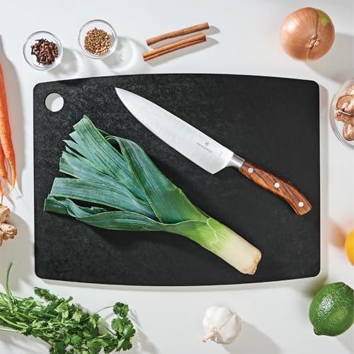 17.5-Inch x 13-Inch Slate Cutting Board - Dual-Sided Kitchen Prep Tool - Epicurean
