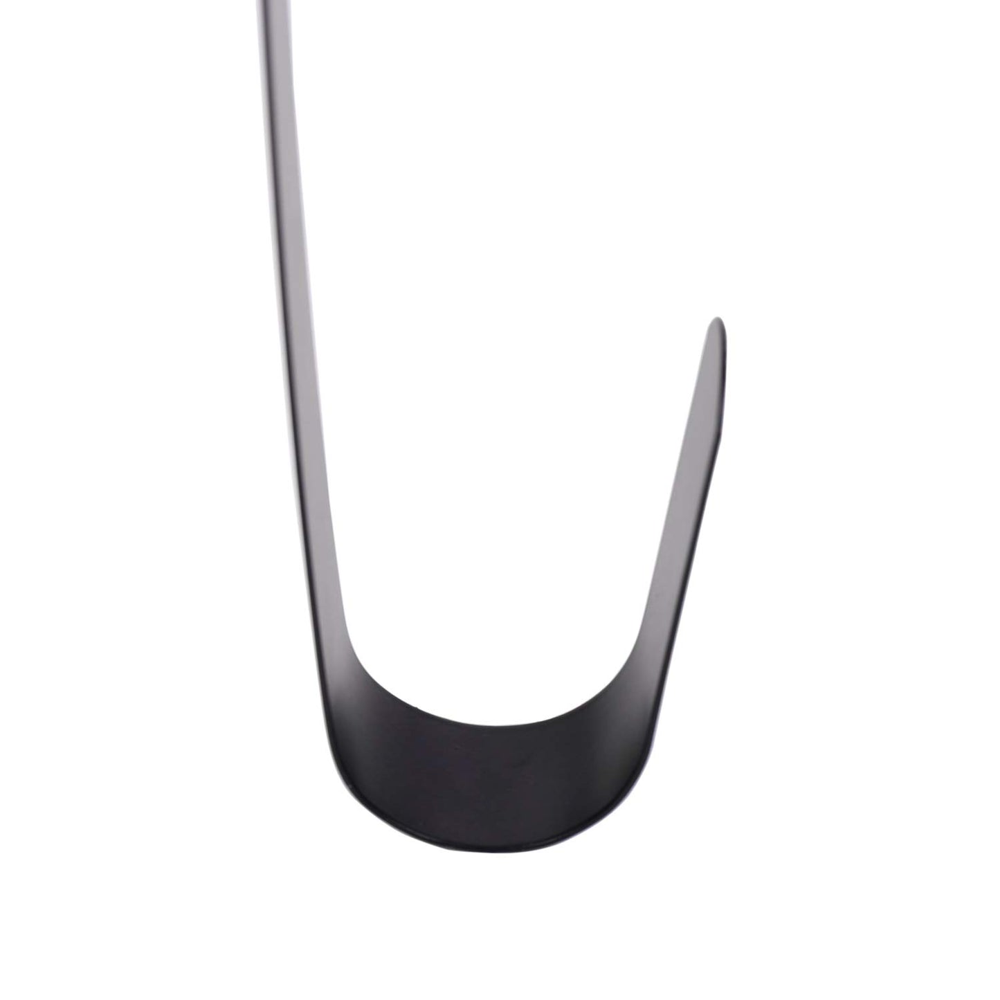 Sattiyrch 12" Wreath Hanger for Front Door,Steel Over The Door Hanger Hook,Wreath Door Hanger (Black,4)