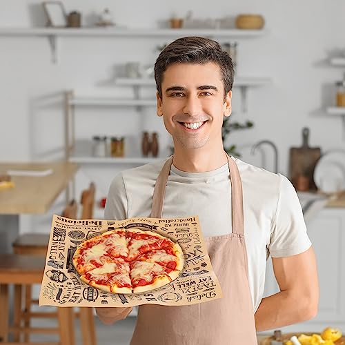 1400 Pcs Brown Deli Wax Paper Sheets 12x12 Inch Food Wraps - Outus