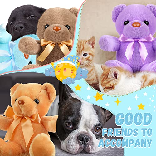 Jerify 16-Pack 12-Inch Plush Bear Stuffed Animals - Cute Cuddly Gift Set