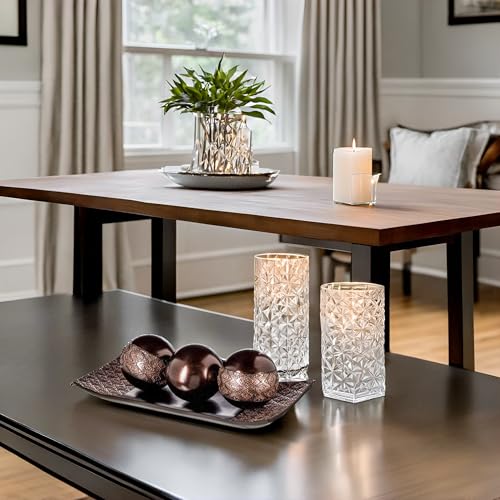 Creative Scents Dublin Brown Tray and Ball Set - Living Room, Entry