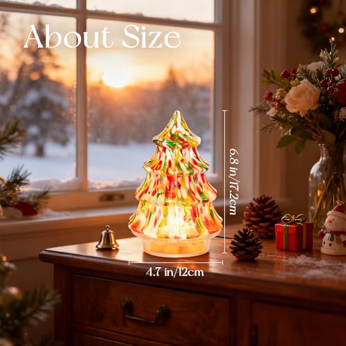 Candeldo Christmas Tree Wax Melt Warmer - Festive Home Fragrance Decor