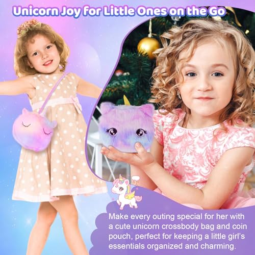 Jenria Starry Unicorn Gift Set for Girls - Graduation, Birthday & Sleepover Toys