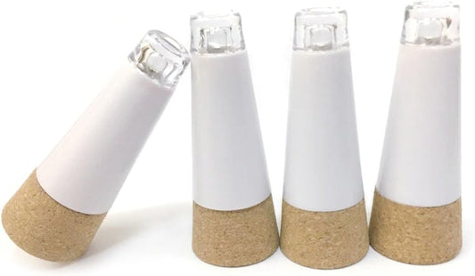 USB Rechargeable Bottle Cork Lights - Pack of 2 for Romantic Dinner & Party Decor