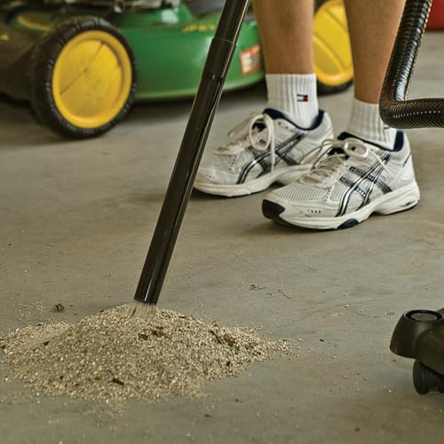 PowerSmith PAVC101 10 Amp Ash Vacuum 3 Gallon, Fire-Resistant Filter, Green/Black