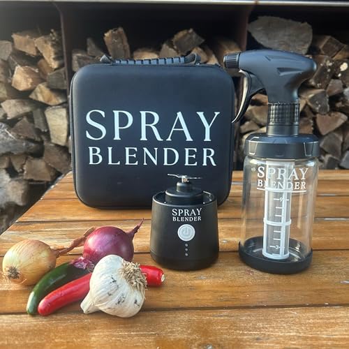 Electric Plant-Based Spray Blender with Glass Bottle | Rechargeable & BPA-Free