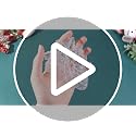 Bencailor 36 Pcs Acrylic Christmas Ornaments Set - Festive Holiday Decorations