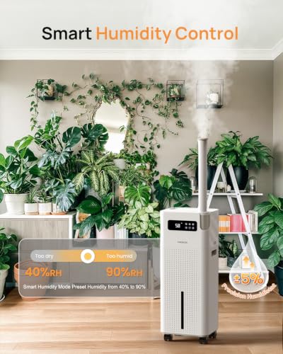 YOKEKON 3.7Gal/14L Humidifier Large Room Whole House 800ft²