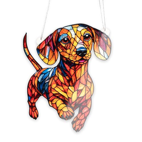 Dachshund Ornament ? Weiner dog gifts for women | Dachshund Gifts for Women + Dog Mom Ornament ? Christmas ornament 2025 ? White elephant gifts - Xmas Tree Funny Decoration Decoration