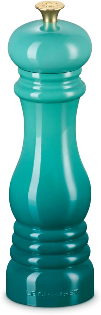 Le Creuset Salt Mill - 8" Riviera Design for Effortless Seasoning and Stylish Kitchen Decor