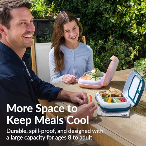 Bentgo Chill Max Leak-Proof XL Bento Lunch Box - Lavender & Peach Blossom