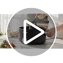 Dark Black 4L Electric Hot Pot with Dual Power & Non-Stick Coating