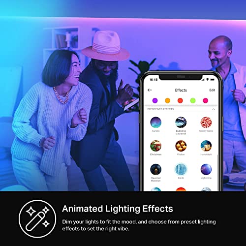 Kasa Smart LED Light Strip RGB 32.8ft Multicolor - WiFi App & Voice Control