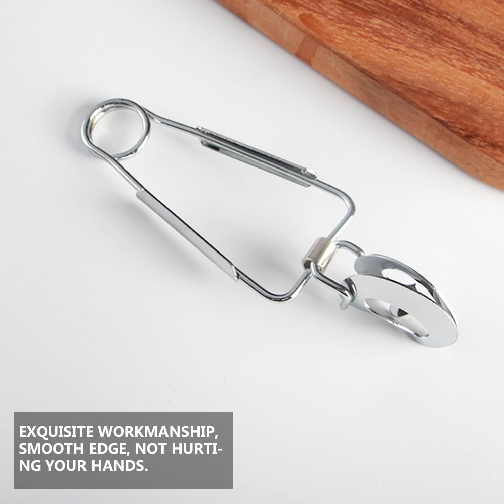 Luxshiny 6 Pcs Stainless Steel Escargot Tongs Snail Tong Food Serving Clips with Ergonomic Handles for Kitchen Dining and Seafood Serving