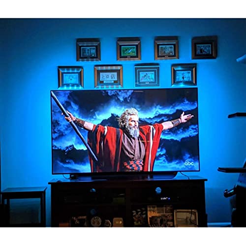 85-95 Inch TV LED Backlight Kit with Remote - USB Powered TV Backlight Lights