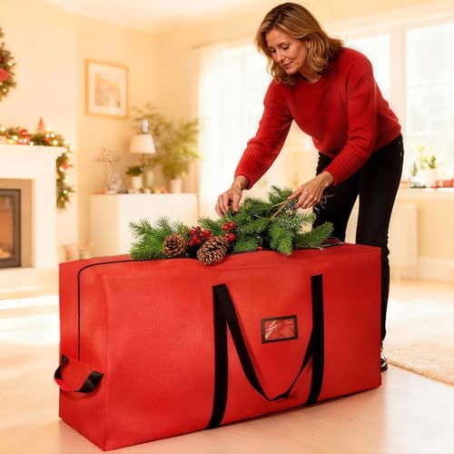 7.5 Ft Christmas Tree Storage Bag Waterproof & Reinforced Handles