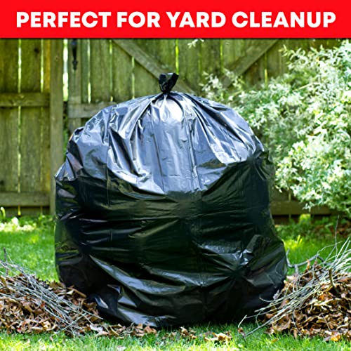 Veska 50 Pack 65 Gallon Heavy Duty Trash Bags for Toter - Extra Large Outdoor Garbage Liners