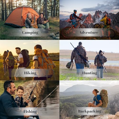 Anner Lily Survival Advent Calendar 2026 with Storage Bag - 24 Days Outdoor Gear Gift for Men & Teens