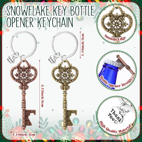 Vesici 24 Snowflake Christmas Gift Set Bulk for Staff & Coworkers