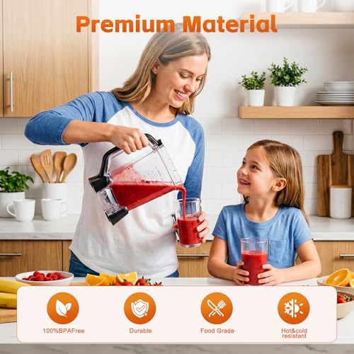 72 oz Blender Pitcher Replacement for Ninja Professional Plus BN750 BN751 BN801 - GuanQiao