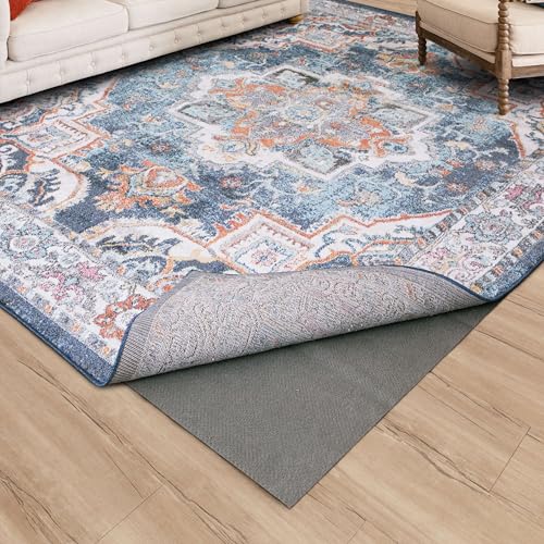 Mohawk Home Waterproof Rug Pad 9' x 12' Pet Friendly Non-Slip Cushion for Area Rugs