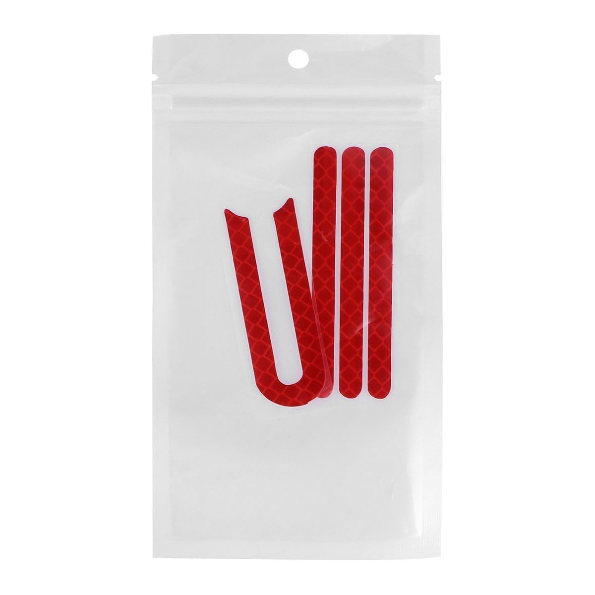 Abaodam Scooter Reflective Strips 5 Pack Waterproof Bike Warning Stickers Cycling Reflective Decals for Night Safety Visibility